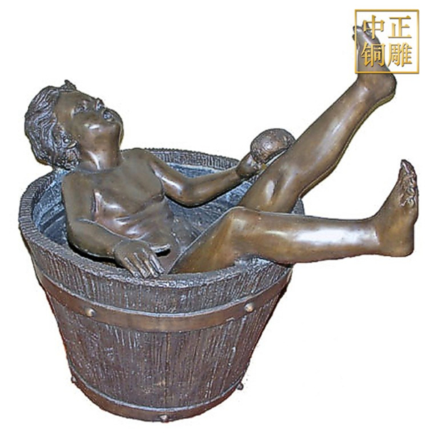 小孩洗澡銅像價格.jpg