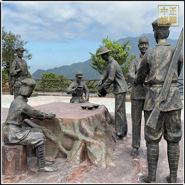 革命人物休息銅雕塑.jpg