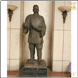 各種古代名人雕塑