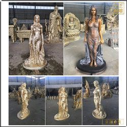 鑄造大型西方人物雕塑 