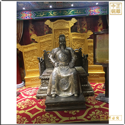 純銅朱棣雕塑鑄造價格 