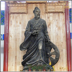 車(chē)神奚仲古代人物雕塑