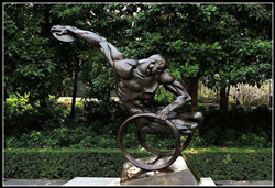 殘疾人運動銅雕塑