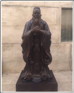 大型孔子銅像加工廠家
