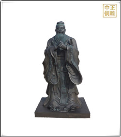 孔子雕塑鑄造廠家