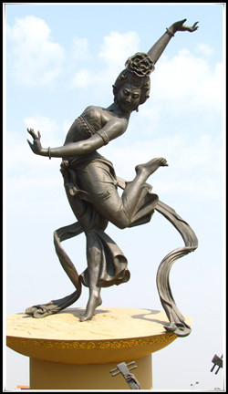 趙飛燕銅雕塑|加工趙飛燕雕塑