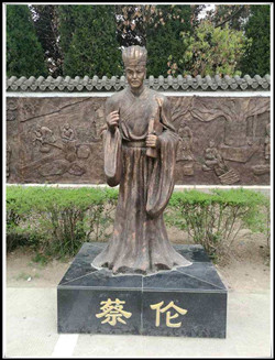 古代人物雕塑蔡倫圖片