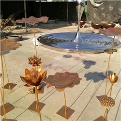 不銹鋼廣場(chǎng)景觀雕塑